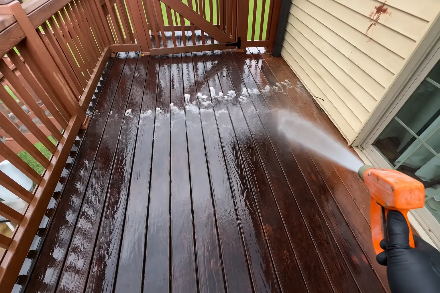 Deck Pressure Washing in Nicholasville, KY Deck Pressure Washing in Nicholasville, KY
